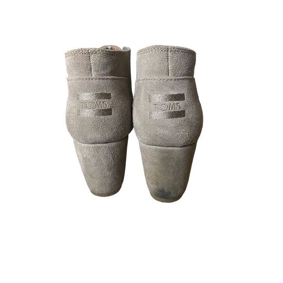 Toms Wedge Bootie in Cream Tan - Picture 5 of 9